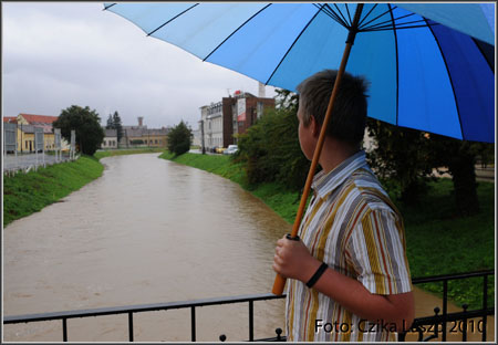 A megduzzadt Perint Szombathelyen